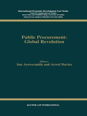 cover image of Public Procurement